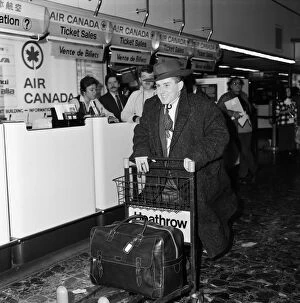 Images Dated 28th October 1984: Holly Johnson from the band Frankie Goes To Hollywood pictured at London Airport