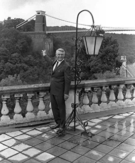 Hollywood actor Cary Grant on one of his frequent visits back to his home city of Bristol Hollywood actor Cary Grant on one of his frequent visits back to his home city of Bristol