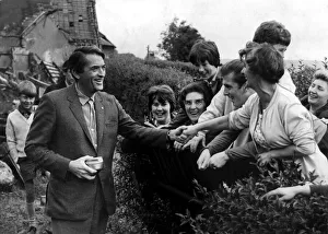 Core26 Gallery: Hollywood filmstar Gregory Peck shakes hands with delighted residents of Crumlin on his