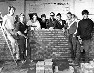 01228 Gallery: The Housemartins record their new video. Dave Hemingway, Paul Heaton, Norman Cook