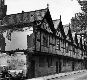 Derelict Gallery: Nine Houses, Park Street, Chester, Cheshire. 23rd November 1965