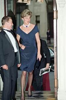 01095 Gallery: HRH Princess Diana, Princess of Wales arrives at a charity performance of Tango Argentino