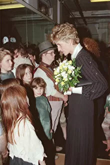 Images Dated 14th December 1992: HRH The Princess of Wales, Princess Diana, in her capacity as Patron