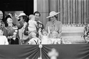 Images Dated 15th June 1985: HRH The Princess of Wales, Princess Diana, HRH The Prince of Wales, Prince Charles