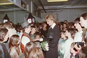 Images Dated 14th December 1992: HRH The Princess of Wales, Princess Diana, in her capacity as Patron