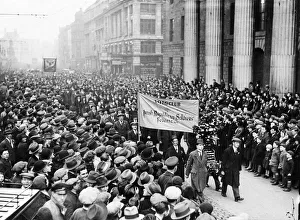 Part of the huge procession which marched through Dublin on the Anniversary of the 1916 Part of the huge procession which marched through Dublin on the Anniversary of the 1916
