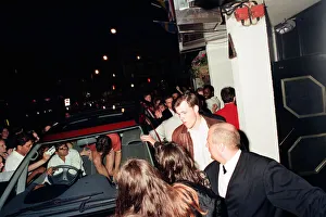 Images Dated 30th June 1992: Hysteria hit the streets of Stockton as hundreds of screaming schoolgirls visit The Mall