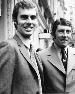 Ian Chappell Captain of the Australian Cricket Team with brother Greg member of Ian Chappell Captain of the Australian Cricket Team with brother Greg member of