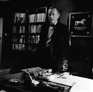 Photography And Film Gallery: Ian Fleming Author the creator of James Bond 1963