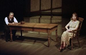 Images Dated 1st November 1994: Ian Holm & Penelope Wilton on stage in Landscape'
