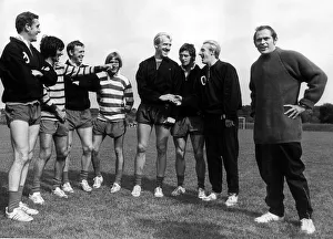 Ian Ure Football player for Manchester United Aug 1969 at their training ground Ian Ure Football player for Manchester United Aug 1969 at their training ground