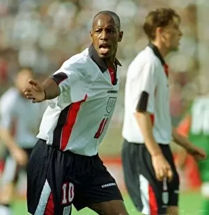 Images Dated 27th May 1998: Ian Wright during the Morocco v England international friendly match in Casablanca