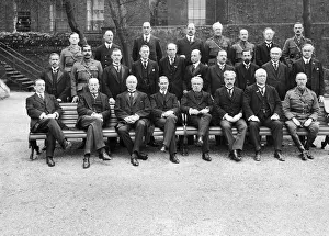 The Imperial War Cabinet of 1917 pose for the photographers in the gardens of Number 10 The Imperial War Cabinet of 1917 pose for the photographers in the gardens of Number 10