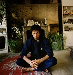Images Dated 26th July 1992: Imran Khan cricketer for Pakistan