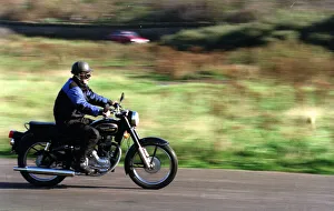 Images Dated 15th October 1998: Indian manufactured Royal Enfield Bullet October 1998 Motorcycle Trevor Walls