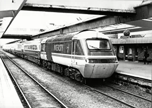 Intercity 125 Train at Derby Station 15th June 1989 Intercity 125 Train at Derby Station 15th June 1989