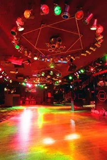 Interior of Pagoda Park nightclub in Smallbrook Queensway, Birmingham. 26th November 1992 Interior of Pagoda Park nightclub in Smallbrook Queensway, Birmingham. 26th November 1992