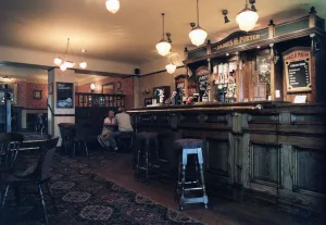 The interior of the Spring Gardens public house, North Shields. 7th July 1997 The interior of the Spring Gardens public house, North Shields. 7th July 1997