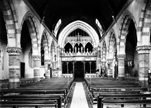 Interior of St Andrews Church, Uxbridge, Circa 1934 Interior of St Andrews Church, Uxbridge, Circa 1934