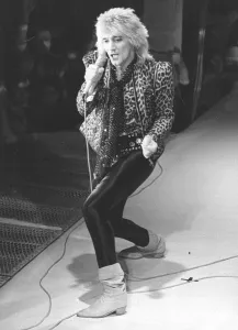 International pop star Rod Stewart sells millions of copies of records whether they be International pop star Rod Stewart sells millions of copies of records whether they be