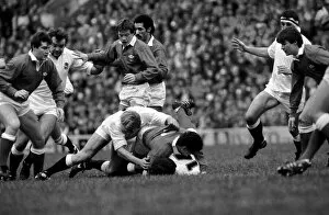 Images Dated 18th January 1986: International Rugby Union. England v. Wales. January 1986 PR-04-091