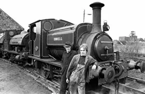 Images Dated 28th March 1983: The Inwell, a 1937 Hudswell Clarke 0-4-0 saddle tank locomotive on the 28th March 1983