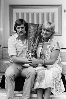 00245 Gallery: Ipswich Town, morning after winning UEFA Cup. Frans Thijssen