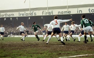 Ireland v England British Home Championship match at Windsor Park, Belfast, 3rd May 1969 Ireland v England British Home Championship match at Windsor Park, Belfast, 3rd May 1969
