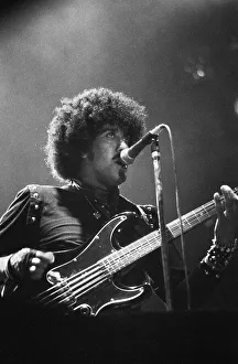 Irish rock group Thin Lizzy performing on stage on Sunday night at the Reading Festival Irish rock group Thin Lizzy performing on stage on Sunday night at the Reading Festival