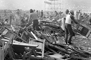 Isle of Wight pop festival. 30th August 1970 Isle of Wight pop festival. 30th August 1970