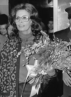 Italian actress Sophia Loren was signing books at the Liberty store Regent Street when Italian actress Sophia Loren was signing books at the Liberty store Regent Street when