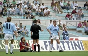 Images Dated 28th September 1992: Italian League Serie A match at the Stadio Olimpico in Rome. Lazio v Genoa