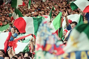 Images Dated 11th June 1996: Italy 2-1 Russia, Euro 1996 Group C match at Anfield. Liverpool, Tuesday 11th June 1996