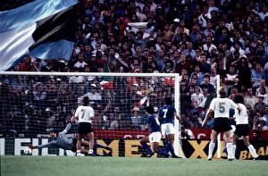 Images Dated 11th July 1982: Italy 3 West Germany 1 World Cup 1982 football Final Paul Breitner 3 scores