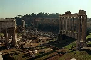 Images Dated 28th December 1997: Italy Rome Foro Romano Roman Forum