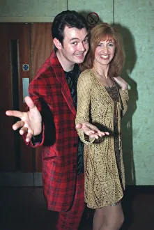 Jackie Bird TV Presenter and Grant Stott February 1998 A©mirrorpix Jackie Bird TV Presenter and Grant Stott February 1998 A©mirrorpix