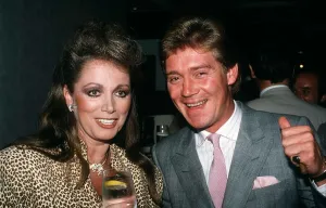 Jackie Collins Author With Actor Anthony Andrews At The Launch Of Her New Book " Jackie Collins Author With Actor Anthony Andrews At The Launch Of Her New Book "