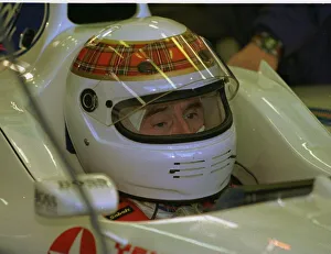Jackie Stewart OCTOBER 1997 back in a Formula One driving seat after 25 years at Jackie Stewart OCTOBER 1997 back in a Formula One driving seat after 25 years at