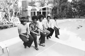 The Jackson Five at home in Los Angeles. 23rd February 1973 The Jackson Five at home in Los Angeles. 23rd February 1973