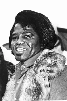 Images Dated 27th April 1973: James Brown American Soul Singer DBase