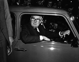 Images Dated 20th October 1976: James Callaghan Labour Prime Minister of Britain seen here drving a mono