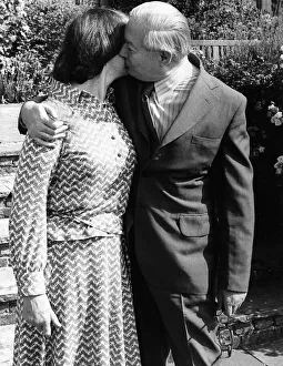 00155 Gallery: James Callaghan Labour Prime Minister celebrating his ruby wedding anniversary at