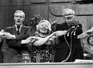 Images Dated 5th October 1979: James Callaghan for mer Prime Minister with Tony Benn and Lena Jeger in Brighton at
