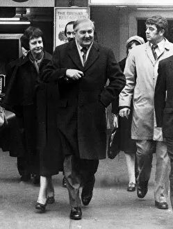 James Callaghan MP Prime Minister seen here with his wife 1977