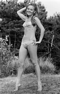 Images Dated 30th July 1970: Jane Bell, model aged 21 years old, from Liverpool, 30th July 1970