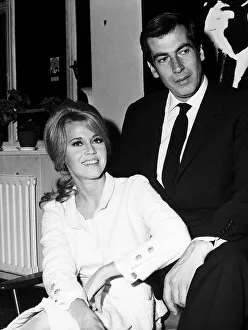 Jane Fonda Actress with husband Roger Vadim shortly before appearing on British Jane Fonda Actress with husband Roger Vadim shortly before appearing on British