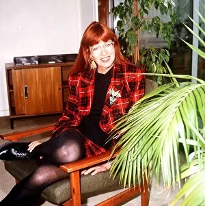 Images Dated 1st October 1988: Janet Street Porter TV Presenter and Journalist