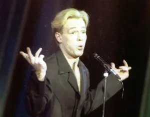 Images Dated 11th November 1990: Jason Donovan Actor / Singer at the Miss World Contest
