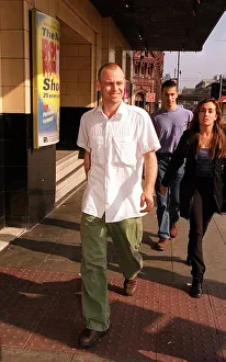 Jason Donovan May 1998 Actor Singer arriving at the Palace Theatre in Manchester where he Jason Donovan May 1998 Actor Singer arriving at the Palace Theatre in Manchester where he