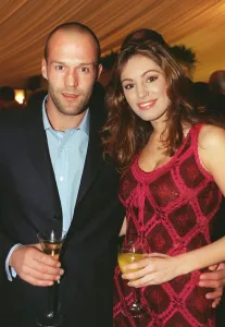 Jason Strathan October 1999 with girlfriend model Kelly Brook at the Dunhill golf Jason Strathan October 1999 with girlfriend model Kelly Brook at the Dunhill golf